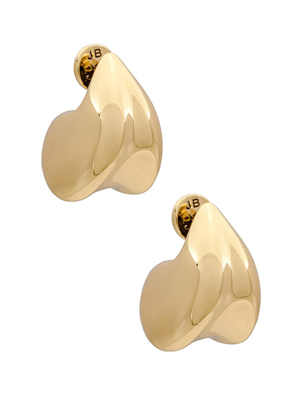 Jenny Bird Nouveaux Puff Earrings in Gold